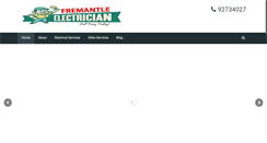 Desktop Screenshot of fremantleelectrician.com.au